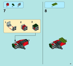 LEGO 70006 instructions page 41 – build guide