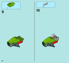 LEGO 70006 instructions page 42 – build guide