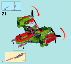 LEGO 70006 instructions page 52 – build guide