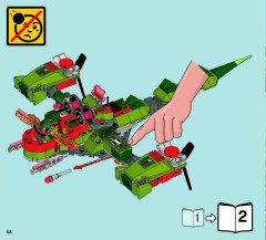 LEGO 70006 instructions page 58 – build guide