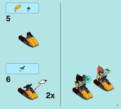 LEGO 70006 instructions page 7 – build guide