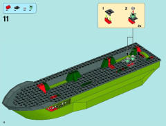 LEGO 70006 instructions page 12 – build guide