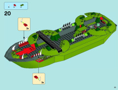 LEGO 70006 instructions page 23 – build guide