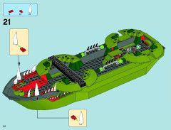 LEGO 70006 instructions page 24 – build guide