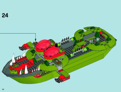 LEGO 70006 instructions page 44 – build guide
