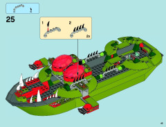 LEGO 70006 instructions page 45 – build guide