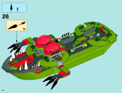 LEGO 70006 instructions page 46 – build guide