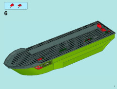 LEGO 70006 instructions page 7 – build guide
