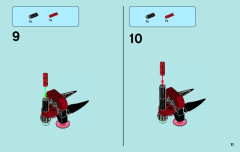 LEGO 70007 instructions page 11 – build guide