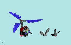 LEGO 70007 instructions page 14 – build guide