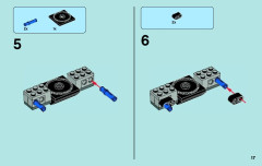 LEGO 70007 instructions page 17 – build guide