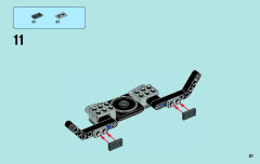 LEGO 70007 instructions page 21 – build guide