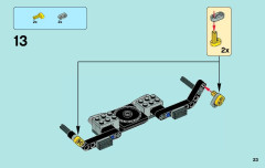 LEGO 70007 instructions page 23 – build guide