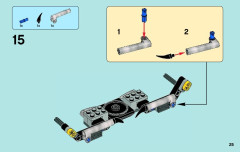 LEGO 70007 instructions page 25 – build guide