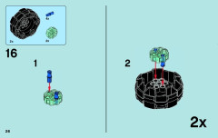 LEGO 70007 instructions page 26 – build guide