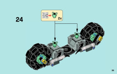 LEGO 70007 instructions page 35 – build guide