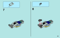 LEGO 70007 instructions page 43 – build guide