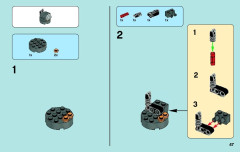 LEGO 70007 instructions page 47 – build guide