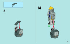 LEGO 70007 instructions page 49 – build guide