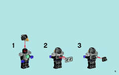 LEGO 70007 instructions page 5 – build guide