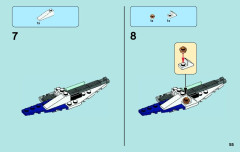 LEGO 70007 instructions page 55 – build guide