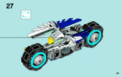 LEGO 70007 instructions page 65 – build guide