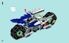 LEGO 70007 instructions page 68 – build guide
