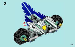 LEGO 70007 instructions page 69 – build guide