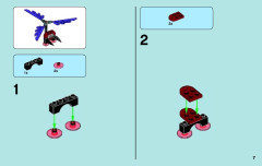 LEGO 70007 instructions page 7 – build guide