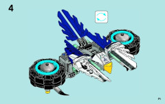 LEGO 70007 instructions page 71 – build guide