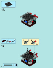 LEGO 70008 instructions page 18 – build guide