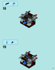 LEGO 70008 instructions page 19 – build guide