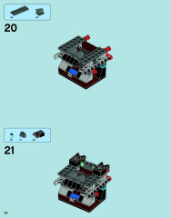 LEGO 70008 instructions page 20 – build guide