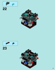 LEGO 70008 instructions page 21 – build guide