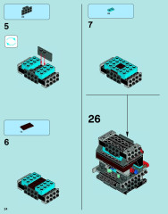 LEGO 70008 instructions page 24 – build guide