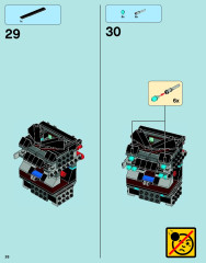 LEGO 70008 instructions page 26 – build guide