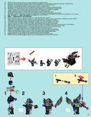 LEGO 70008 instructions page 3 – build guide