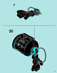 LEGO 70008 instructions page 41 – build guide