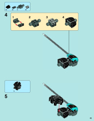 LEGO 70008 instructions page 43 – build guide