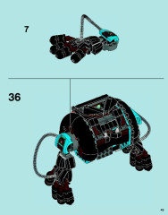 LEGO 70008 instructions page 45 – build guide