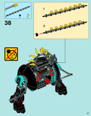 LEGO 70008 instructions page 47 – build guide