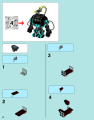 LEGO 70008 instructions page 48 – build guide