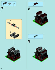 LEGO 70008 instructions page 6 – build guide
