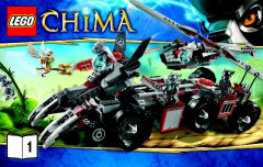 LEGO 70009 instructions page 1 – build guide