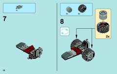 LEGO 70009 instructions page 12 – build guide