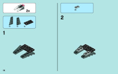 LEGO 70009 instructions page 14 – build guide