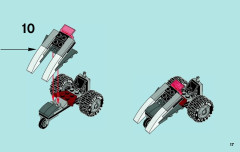 LEGO 70009 instructions page 17 – build guide