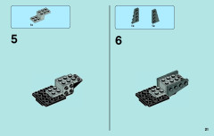 LEGO 70009 instructions page 21 – build guide