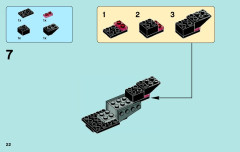 LEGO 70009 instructions page 22 – build guide