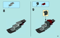 LEGO 70009 instructions page 23 – build guide